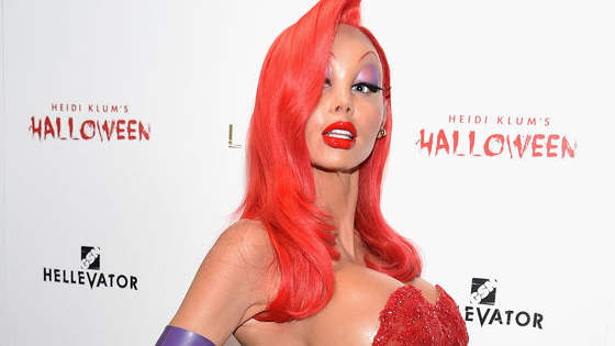 Here's a clue: she's notorious for her amazing Halloween costumes...