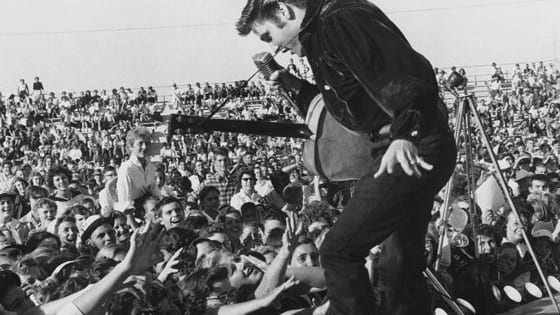 Elvis' career took off in 1956. In that year, he released his first album and movie, made his national television debut and more. How well do you know Elvis' 1956? 