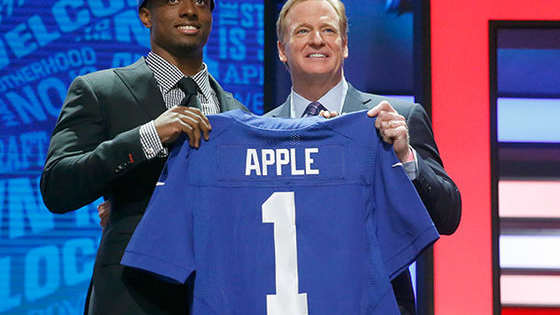 Who was the best selection by the New York Giants during the 2016 NFL Draft? 