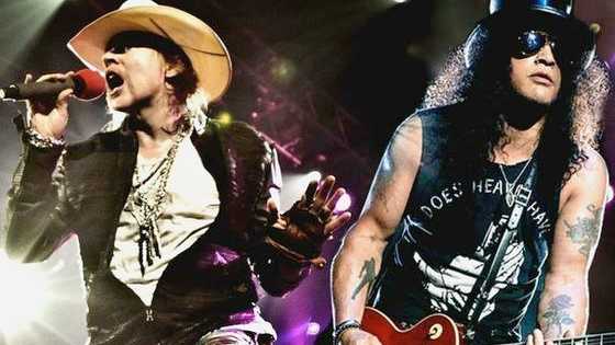 Axl Rose, Slash, and Duff McKagan are currently on a Reunion Tour. You remember the band Guns N Roses, but do you recall their music. This is the Ultimate Guns N Roses Lyrics Challenge. Check out this fun quiz and then Like. our page. http://www.facebook.com/NamethePlayer