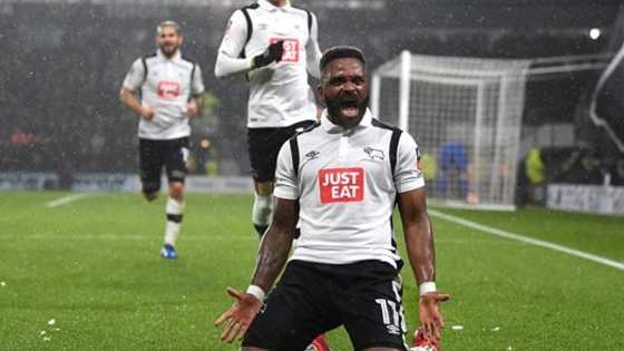 David Nugent played in the absence of Darren Bent in the 1-0 defeat at Blackburn Rovers