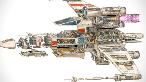 It's X-ray vision on an X-Wing.