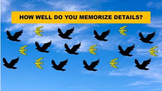 They say the older you get, the harder it is to remember the small details in life! From this test, we can determine your age based on how you see small details. Find out now if we were right!