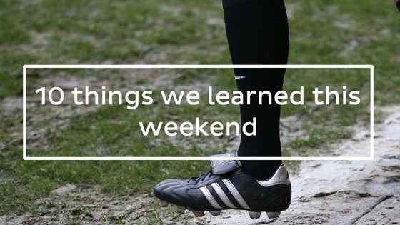What did we learn in the weekend that included Newcastle's first win of the season, record breakers in Germany and the United States, and handball goals? Here's 10 things we learned this weekend...