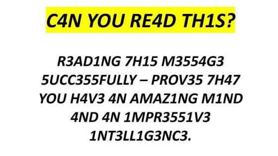 Can you? 