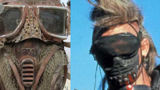 Desert hippies or apocalyptic warriors? It's anybody's guess. 