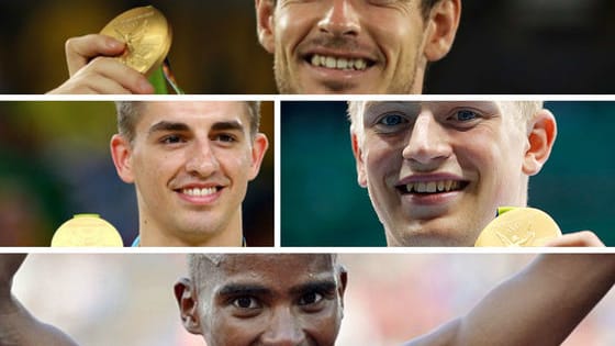 Which of these members of team GB are you inspired by the most? Who do you admire more?
