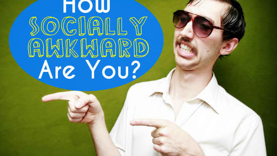 How do you handle cringe-worthy social situations?