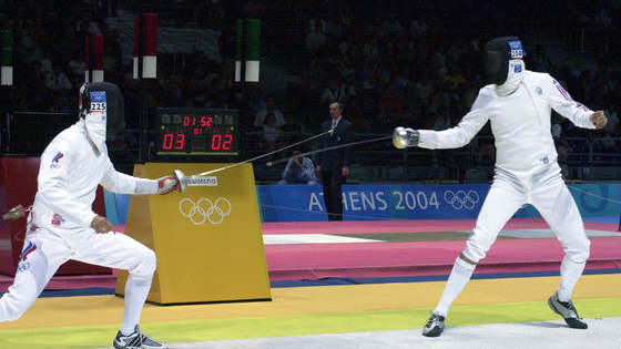 There are three blades in Olympic Fencing: Epee, Saber or Foil. Which one are you? 
