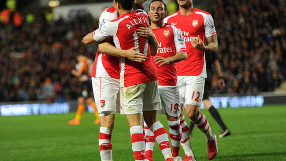 Take your pick between Ramsey, Podolski, Arshavin, Alexis and Bendtner efforts