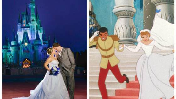Disney is allowing guests to marry at Cinderella's Castle and have the whole place to themselves if they can stay up for the 11pm ceremony. Would you want a late night Disney wedding?