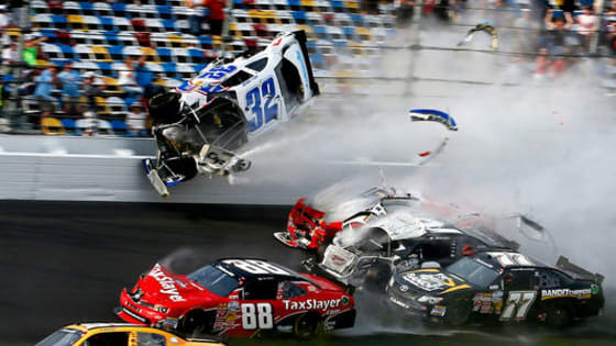 We're just a month into the NASCAR Sprint Cup Series season! Can you guess the drivers involved in the these epic crashes over the last several decades? Brought to you by www.uniqueautobody.com