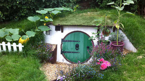 It started off as a hole in the ground, but it became something magical.
