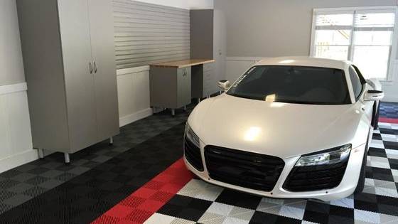 Yeah, we take cluttered and terrifying garages and turn them into gorgeous and organized garages. We're basically wizards. 