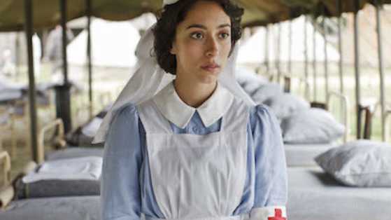 For Kitty (Oona Chaplin), her life away from the front has been a challenge for her to keep in the back of her brain.
