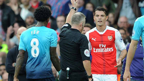 Do you think Xhaka deserved to see red on Saturday? Let us know...