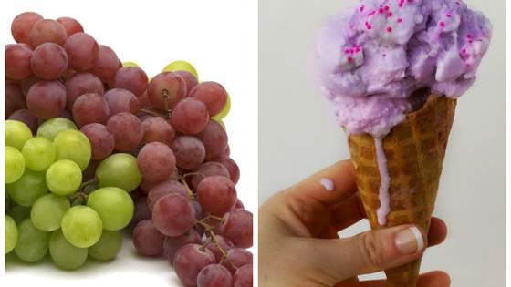 Some say Ben once made grape flavored ice cream for Jerry's sister, whose dog ate it and died. But that's an urban legend. Here are the real, scientific reasons grape ice cream is just not going to happen.