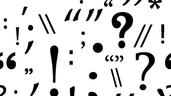 These images all have a piece of punctuation missing — can you guess what's been left out?