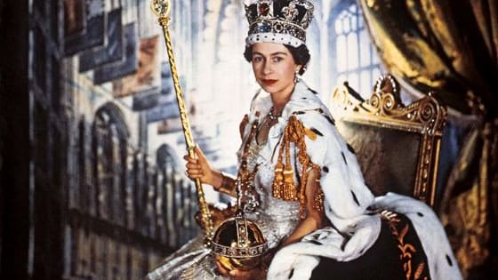 June 2nd marks 62 years since Queen Elizabeth II's coronation. Let's have a look at some of her most extravagant and grandiose outfits. Which one is your favourite? Upvote below! 