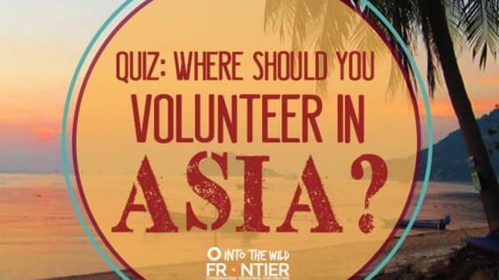 Asia is a vast, complex and massively exciting continent. It's full of amazing sites and sounds, along with great people, unique cultures and great opportunities. So why not volunteer in Asia? Take our quiz and find out where is best for you to go.