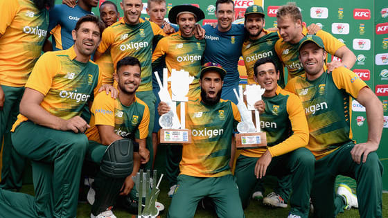 Top 5 contests in the five-match T20 International series between South Africa and Australia.