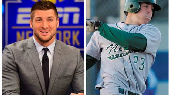 Fan favorite quarterback Tim Tebow left football to become a broadcaster on ESPN, but now he's making another change... to baseball.