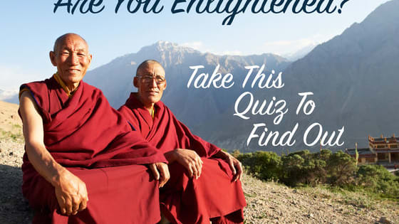 Are you destined to be a monk on a mountain?