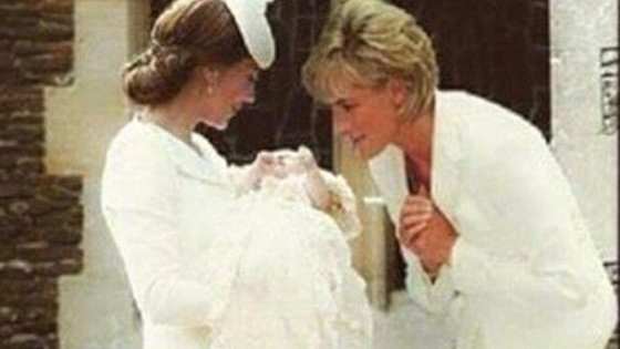 A photoshopped image of Princess Diana cooing over Princess Charlotte is taking the internet by storm. What do you think? Is it inappropriate or is it a beautiful sentiment? 