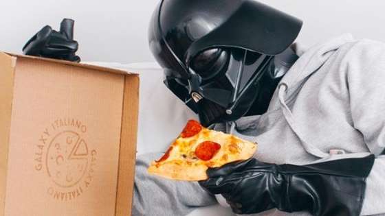 Apparently being one with the Dark Side makes laundry no easier.