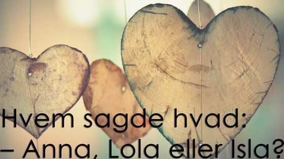 Kan du gætte, hvem der sagde hvad? Tag testen og find ud af, hvor godt du kender Stephanie Perkins' søde romaner.