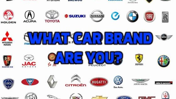 Buckle up and take our quiz to figure out what car brand you're most like!