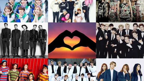 Find out which of these 8 bands you belong in:
EXO, Seventeen, Big Bang, Got7, Twice, 2ne1, Red Velvet or F(x).