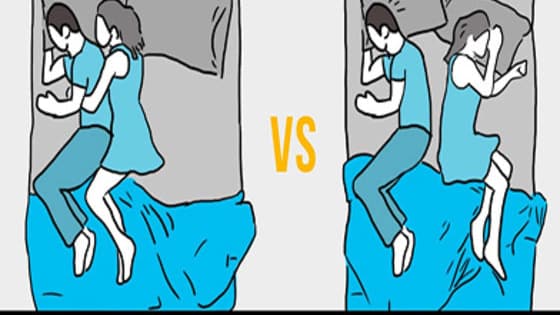 We spend many hours sleeping, but did you know that how you sleep can tell a lot about your personality? Your subconscious mind controls the way you sleep with your partner and body language can actually assess what’s going in your relationship.