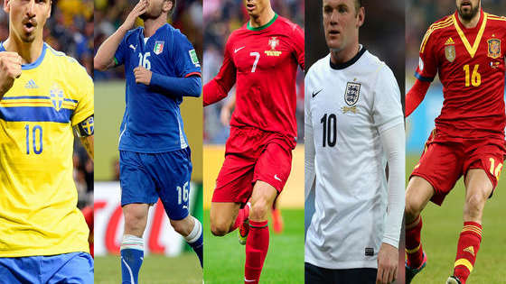 The Euros are upon us and most of us would probably give our right arm to be representing our country at them. However, as that's likely not possible, we've come up with the next best thing. But which footballer are you: Ibrahimovic, Ronaldo, De Rossi, Rooney or Busquets. 

Take the test to find out!