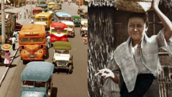 Relive the memories of Old Philippines with these fascinating colorized photographs. 