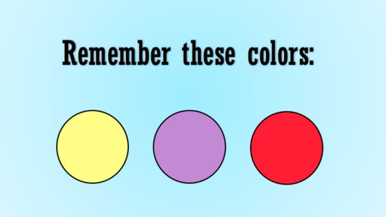 This is extremely difficult. Can you actually remember what you saw? 