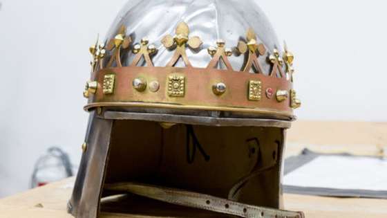 Do you know your Vambrace from your Pauldron? Find out how much of an armour expert you are and tell us the name of each of these pieces of armour, which are handmade in the Royal Shakespeare Company armoury.

These items are used in the forthcoming productions of Richard II and Henry IV Parts I & II which will join Henry V at the Barbican in London to form King and Country: Shakespeare's Great Cycle of Kings - a complete cycle of all four plays in repertoire from 7 November 2015 - 24 January 2016.