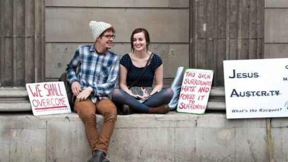 250,000 demonstrators hit the streets of London today in a protest against Government austerity. Social media was flooded with images of the protest - and the witty signs inspired by everything from Mean Girls to Kim Jong-un. Upvote or downvote your favourites here