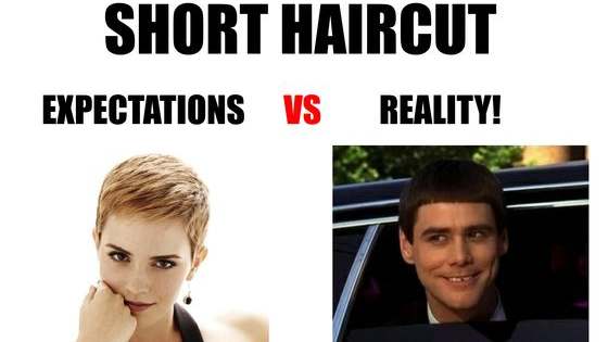 Short hair, don't care!