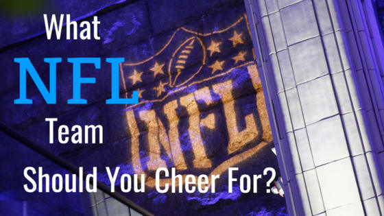 It's football season but perhaps you don't have a team to cheer for. It's hard to be an NFL fan without a team allegiance so it's time for you to pick a side and join the fun. Answer these questions before you tailgate and we'll let you know which team you should be cheering for. 