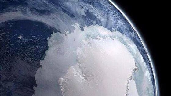 We've all seen Antarctica from space from the side, but the focus is usually on greener continents. Here's an incredible closeup of Earth's south pole. 
