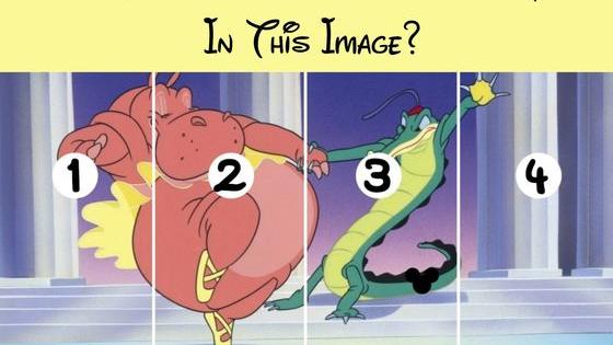Tell us which section of each image we've hidden a Mickey Mouse head in, and test your Disney vision here!