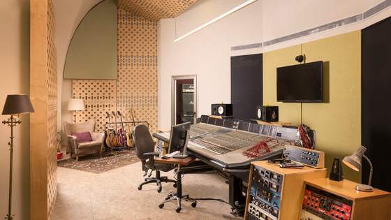 Welcome to the Heart of a Three-Level Complex, Totalling 260 Square Meters, Is a 55 Sqm, High-Ceiling Control Room Housing a 48-Channel Ssl-6000 Analog Console, ATC 200 Studio Monitors and a Classic Collection of High-End Professional Audio Gear
