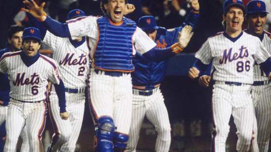 The 2015 NLCS and ALCS participants Mets, Cubs, Blue Jays and Royals each have extensive histories in the Major League Baseball Championship Series. Can you identify some of these franchises' most memorable playoff moments?