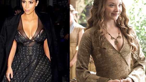 Actress Natalie Dormer compared her ‘GoT” character Margaery Tyrell to Kim K. Can you guess which lady said what?