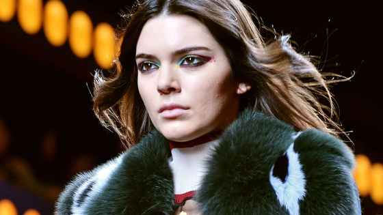 Kendall Jenner posted a photo of herself at the Fendi show and it looks...odd. But why??