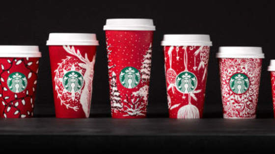 Starbucks debuted 13 red holiday cups instead of the usual one this year! Which is your favorite?