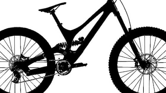We've applied a silhouette to some of downhill mountain bike racing's most well known bikes. Can you work out which one is which?