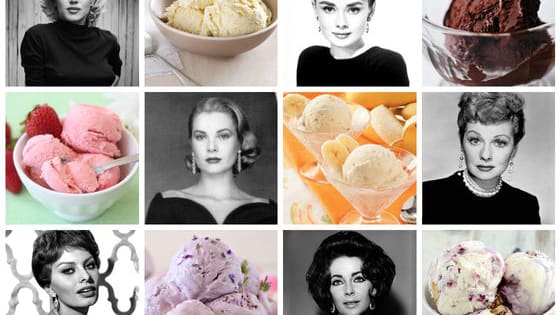 Let's take a trip back to the soda parlor and the starlets of the 1950s to see which of these amazing celebs you would have been back in the day, using the best indicator we have available: the classic ice cream sundae.