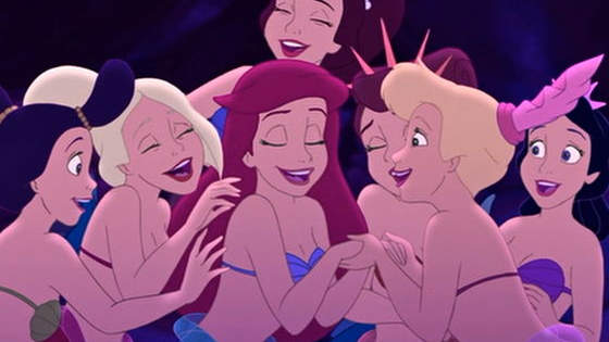 King Triton from Disney's "The Little Mermaid" has seven daughters.  Each of their facial features look similar to each other, but their overall looks vary.  Which of King Triton's daughters do you most closely resemble in appearance? (This is a simple, three-question quiz.)
